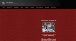 Desktop Screenshot of ohio-statefacultyclub.com